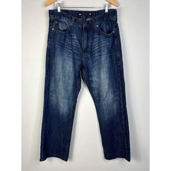 Vintage Sean John Men's Denim Jeans Baggy Size 34 Y2K Hip Hop Streetwear - Picture 2 of 7